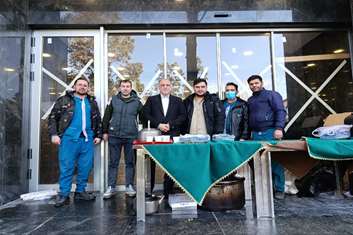 برگزاری مراسم در بیمارستان روانپزشکی به مناسبت اعیاد شعبانیه