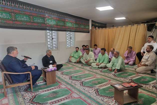 برگزاری مراسم سوگواری امام حسین (ع) ویژه مددجویان