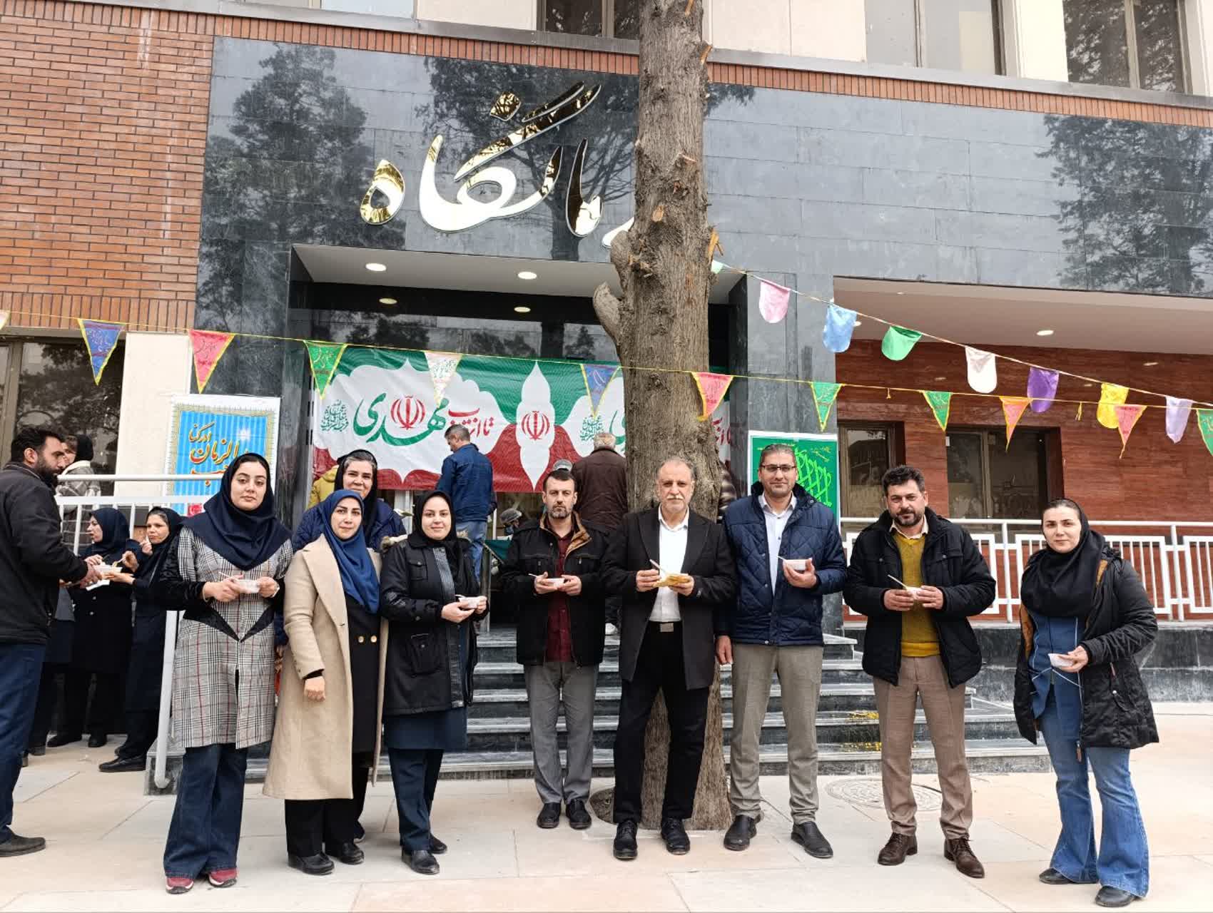 برگزاری جشن  به مناسبت فرا رسیدن نیمه شعبان 