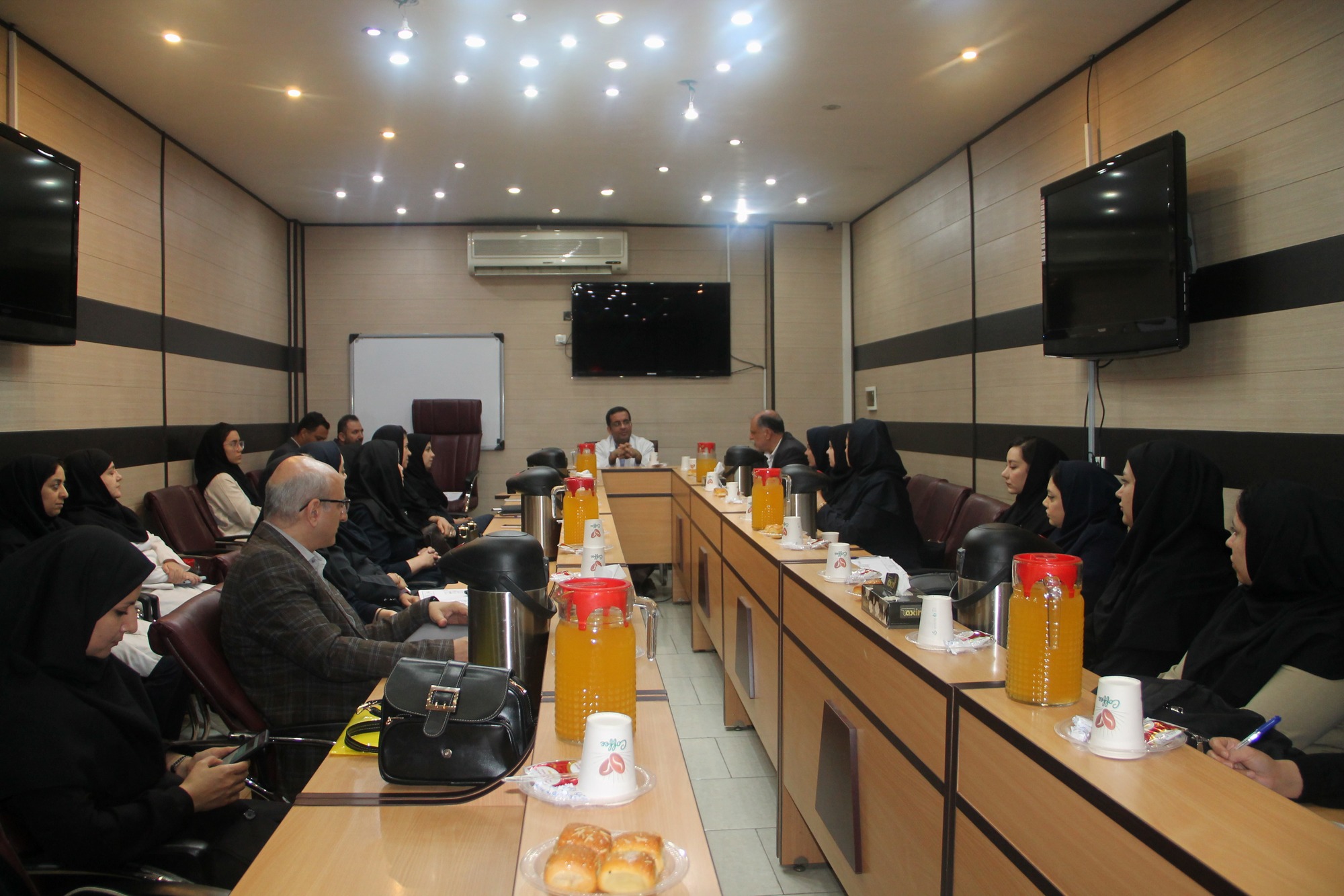 بازدیدکارشناسان معاونت های درمان،غذا و دارو،توسعه،بهداشتی دانشگاه از بیمارستان جدید ملوک مطهری